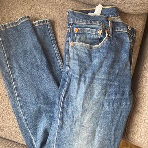 Levi’s jeans, 512, orange tag, 32x34
